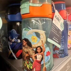 Zak! Moana and Maui Kids Water Bottle